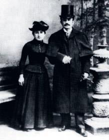 1st husband: Gustav Lübeck