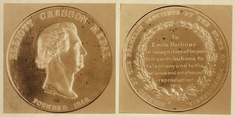 Elliott Cresson Medal (1910)