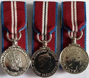 Queen Elizabeth II Diamond Jubilee Medal
