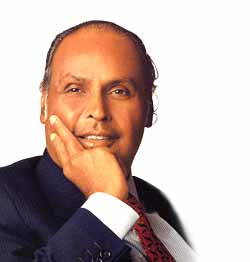 Father: Dhirubhai Ambani