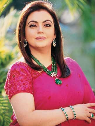 Wife: Nita Mukesh Ambani
