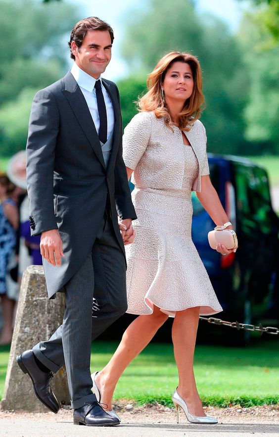 Wife: Mirka Federer