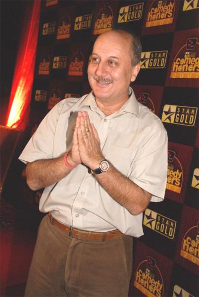 stepfather: Anupam Kher