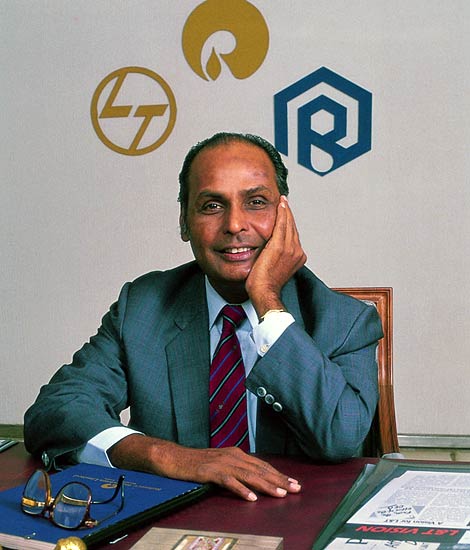 Father: Dhirubhai Ambani