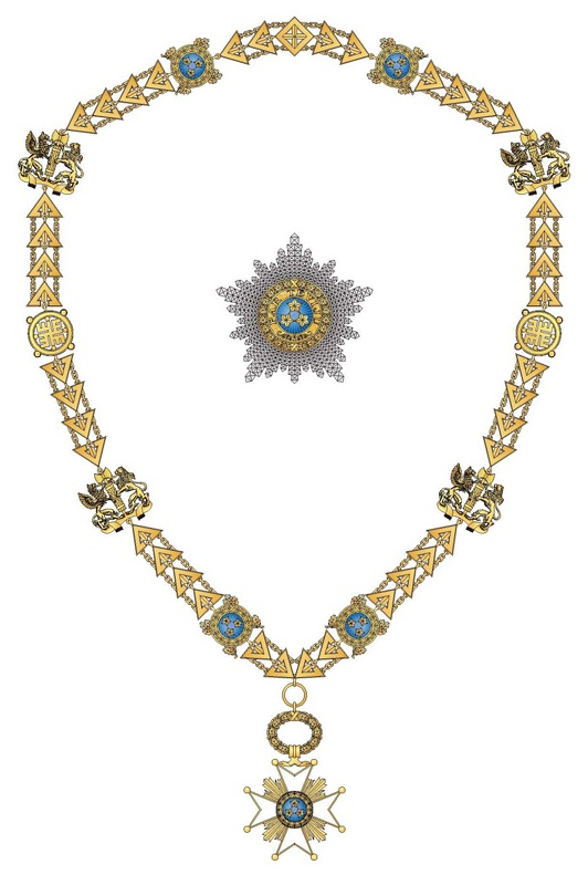 Order of the Three Stars, 1st class