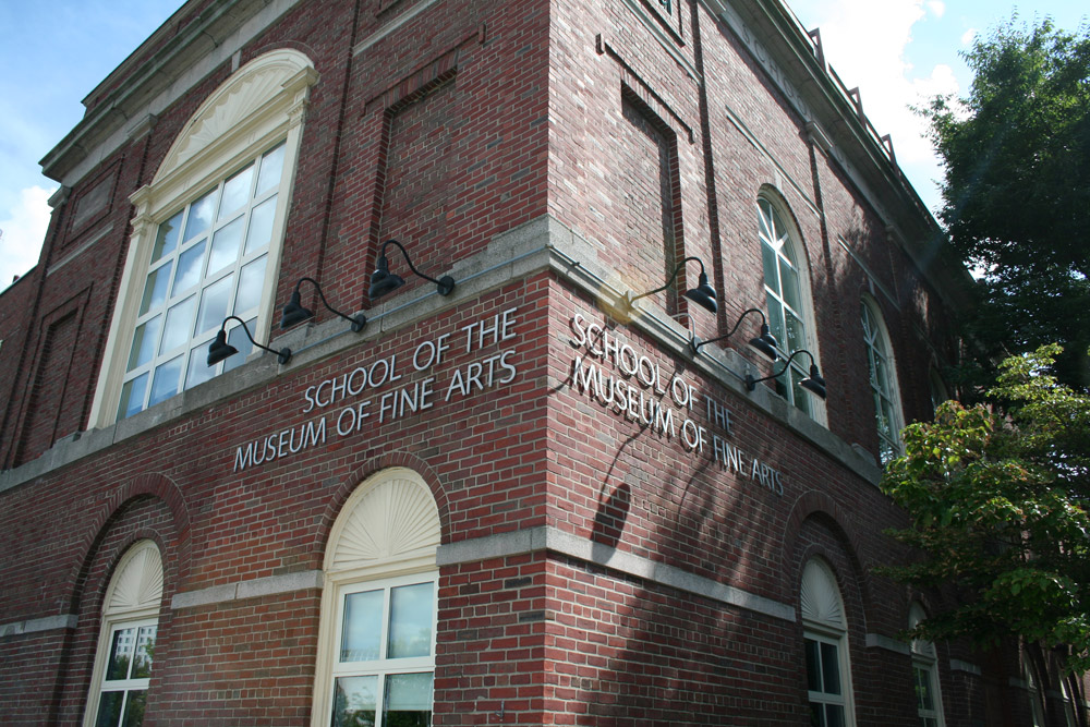 Education period of Alejandro Obreg\u00F3n in School of the Museum of Fine Arts at Tufts