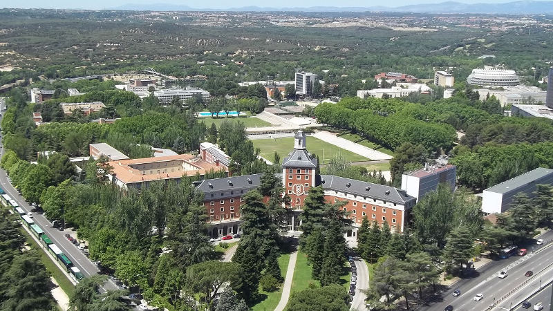 Education period of Robert Swain in Complutense University of Madrid