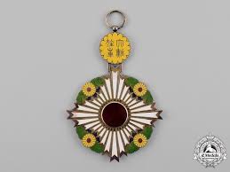 Grand Cordon of the Order of the Chrysanthemum (5 November 1887)