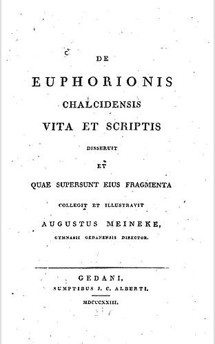 Euphorion Chalcis