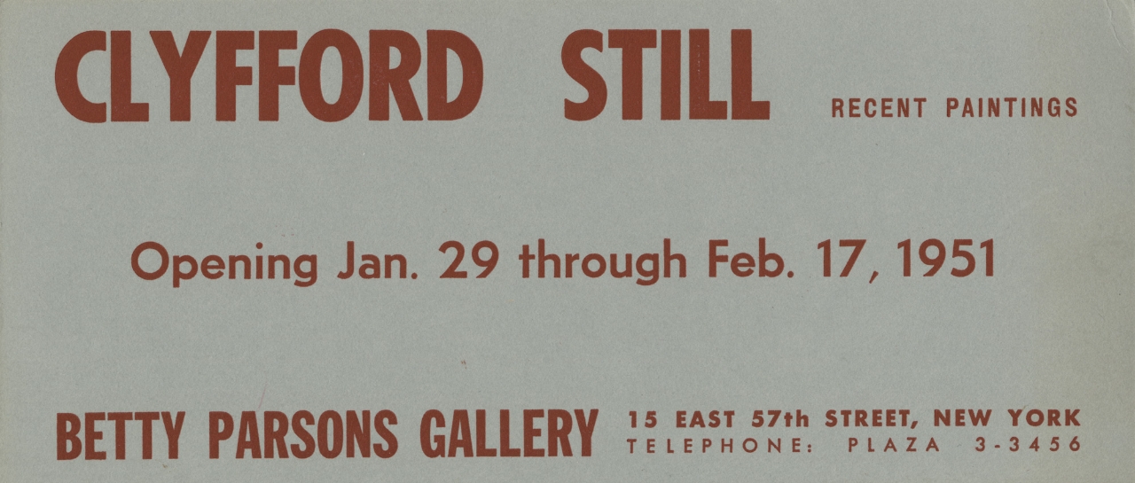Gallery of Clyfford Still