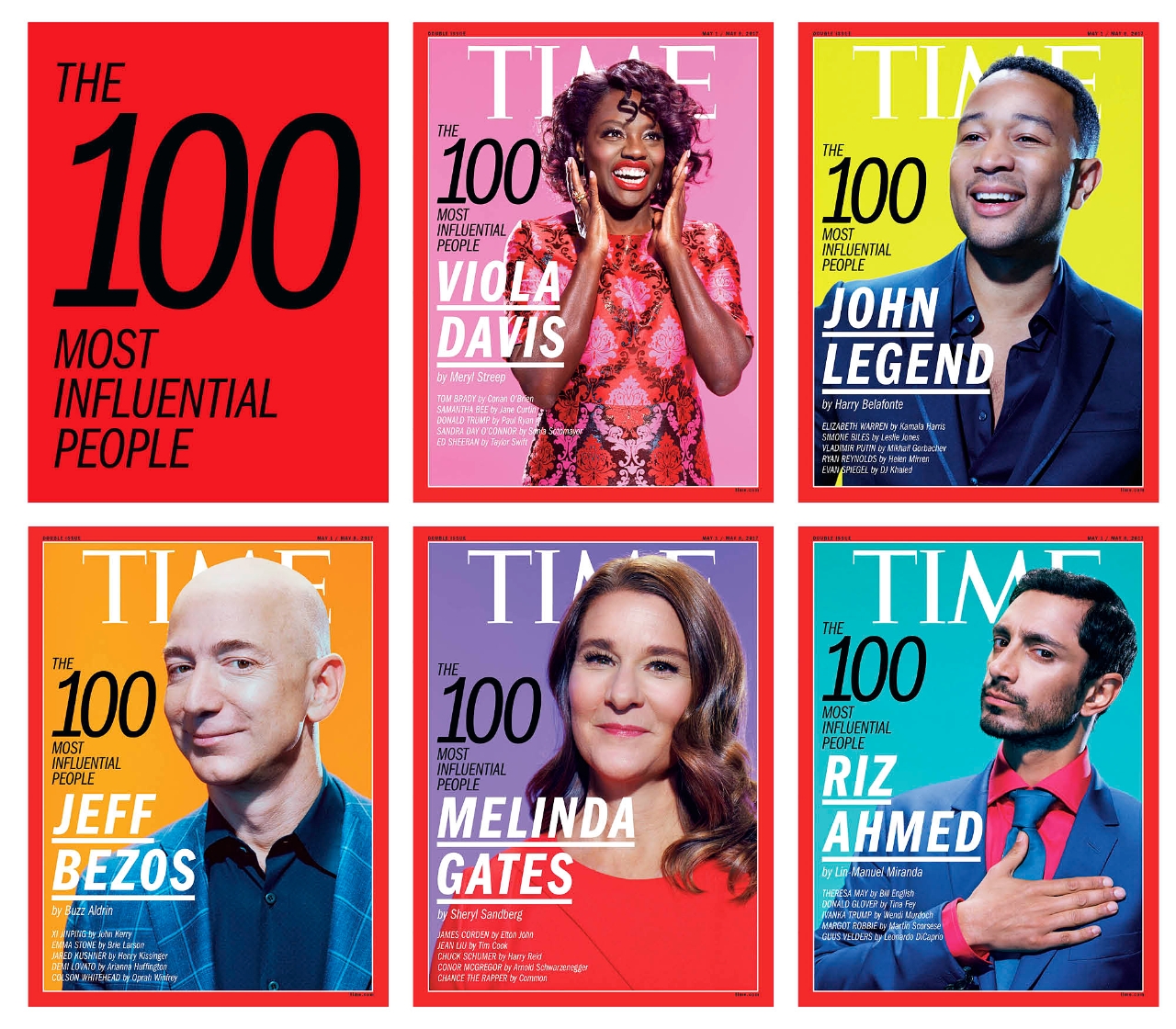 Time 100 list of the most influential people in the world