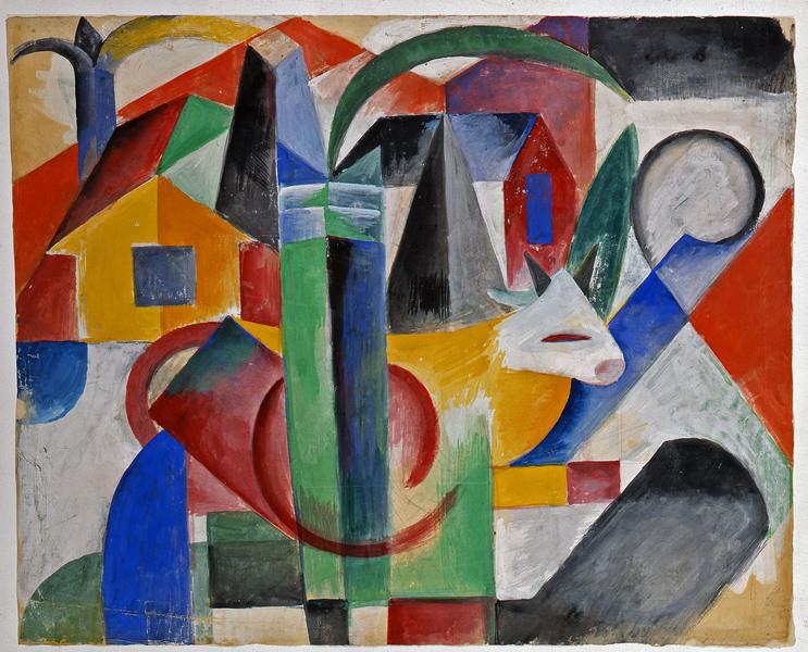 Heinrich Campendonk November 3 18 March 9 1957 Dutch Painter Graphic Designer World Biographical Encyclopedia