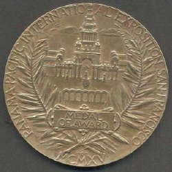 Panama-Pacific International Exposition Bronze Medal