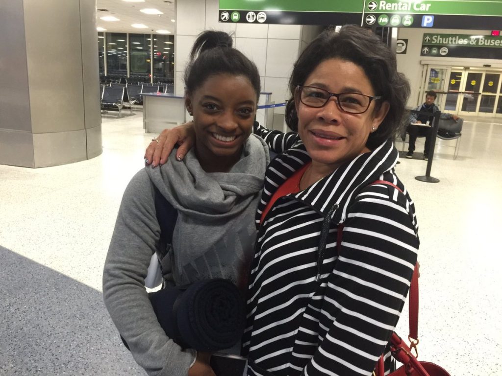 Mother: Nellie Biles