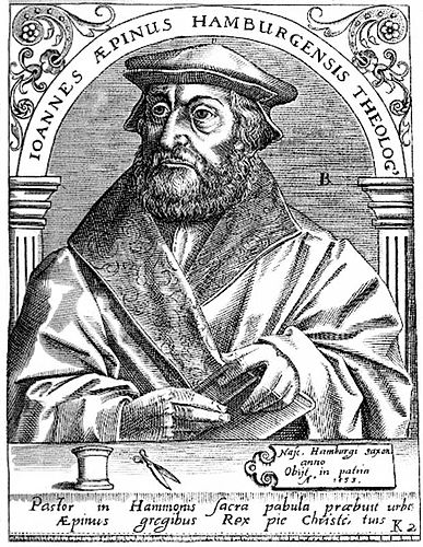 ancestor: Johannes Aepinus