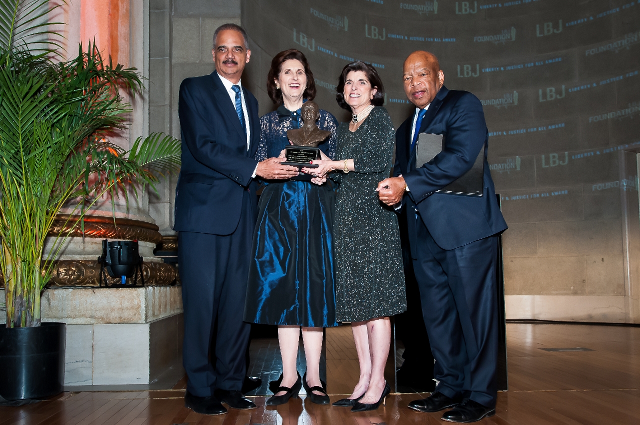 First LBJ Liberty and Justice for All Award