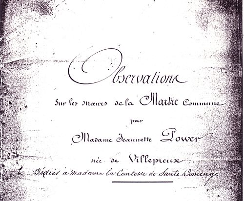Jeanne Villepreux-Power