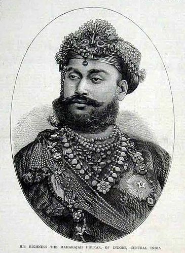 Maharajadhiraj Raj Rajeshwar Sawai Shri Sir Tukoji Rao II Holk..