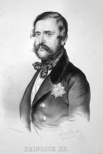 Henri Heinrich XX, Prince Reuss of Greiz