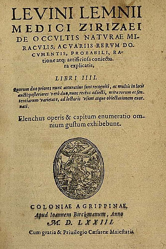 Levinus Lemnius