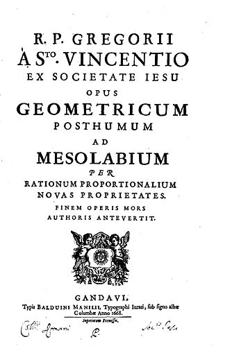 Gregorius Saint-Vincent