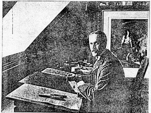 paternal cousin: Herbert Dicksee