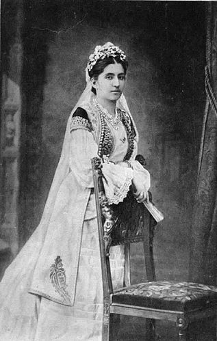 Princess Ljubica Petrovic-Njegos of Montenegro