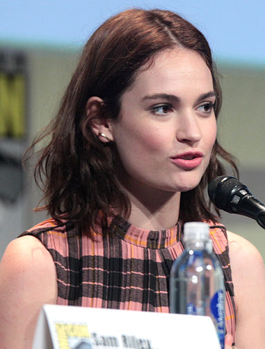Friend: Lily James