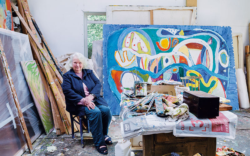 Gallery of Gillian Ayres