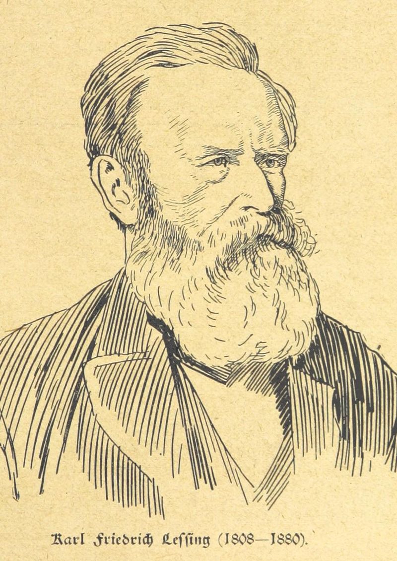 mentor: Karl Friedrich Lessing