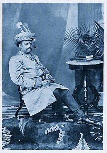 Maharaja Sir Rameshwar Singh Thakur Bahadur GCIE Knight Commander of the Order of the Bath