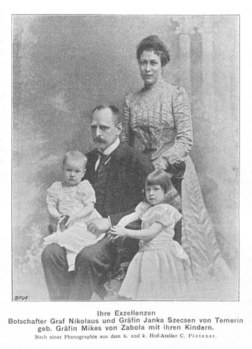 Nikolaus Count Nikolaus Szecsen von Temerin