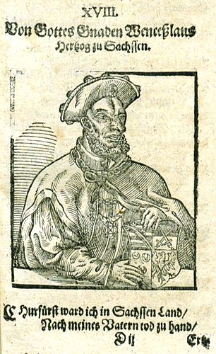 Venceslao Wenceslas I, Duke of Saxe-Wittenberg
