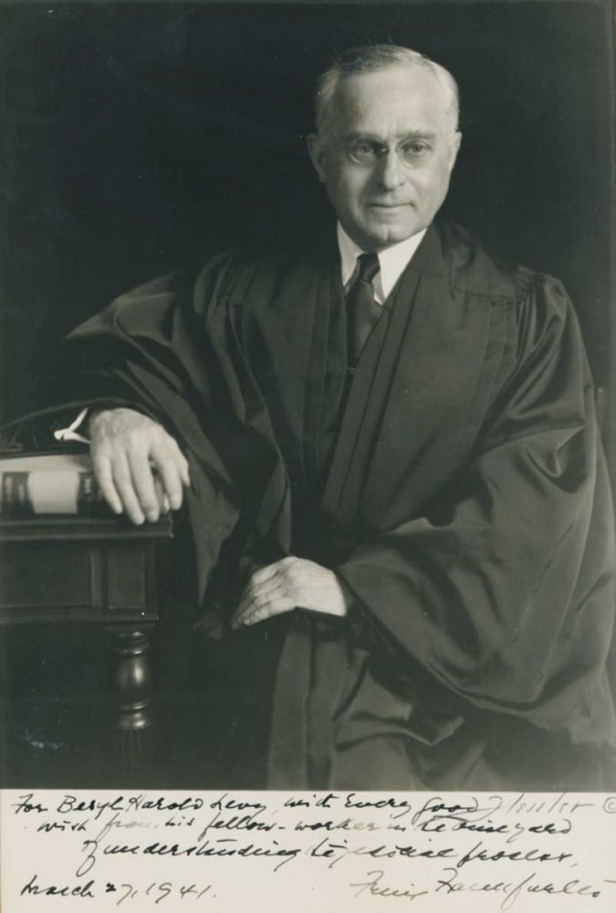 Felix Frankfurter Supreme Court Justice Online Assignment