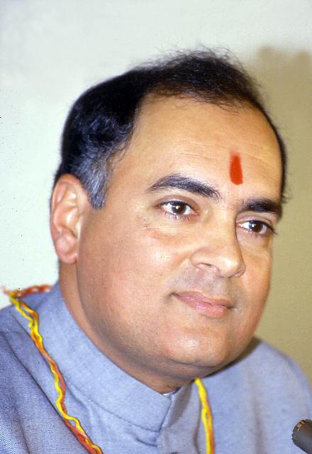 husband: Rajiv Gandhi