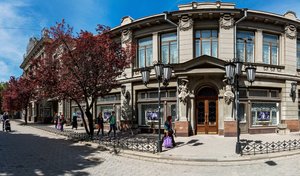 Education period of David Moiseevich Mansky in The Simferopol drama college