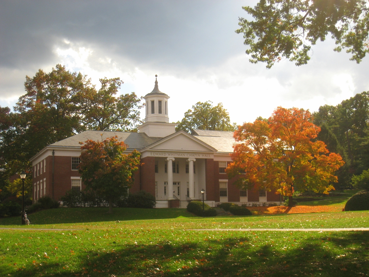 Education period of John Burgess in Amherst College