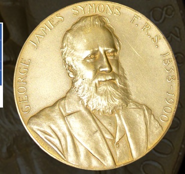 Symons Gold Medal, 1912
