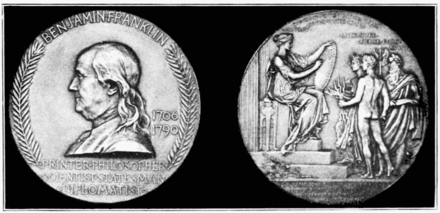 Franklin Medal, 1906
