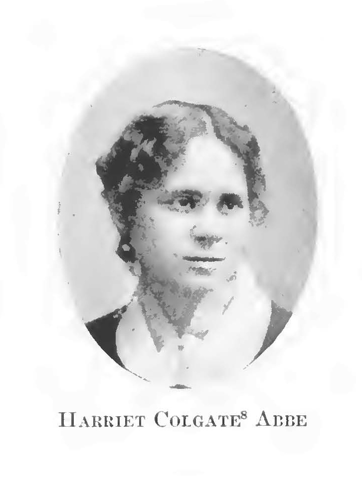 Sister: Harriet Colgate Abbe