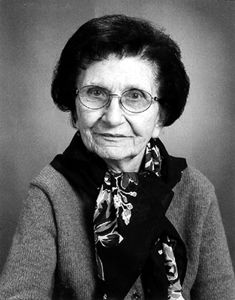 teacher:  Violet Archer (April 24, 1913 - February 21, 2000)  