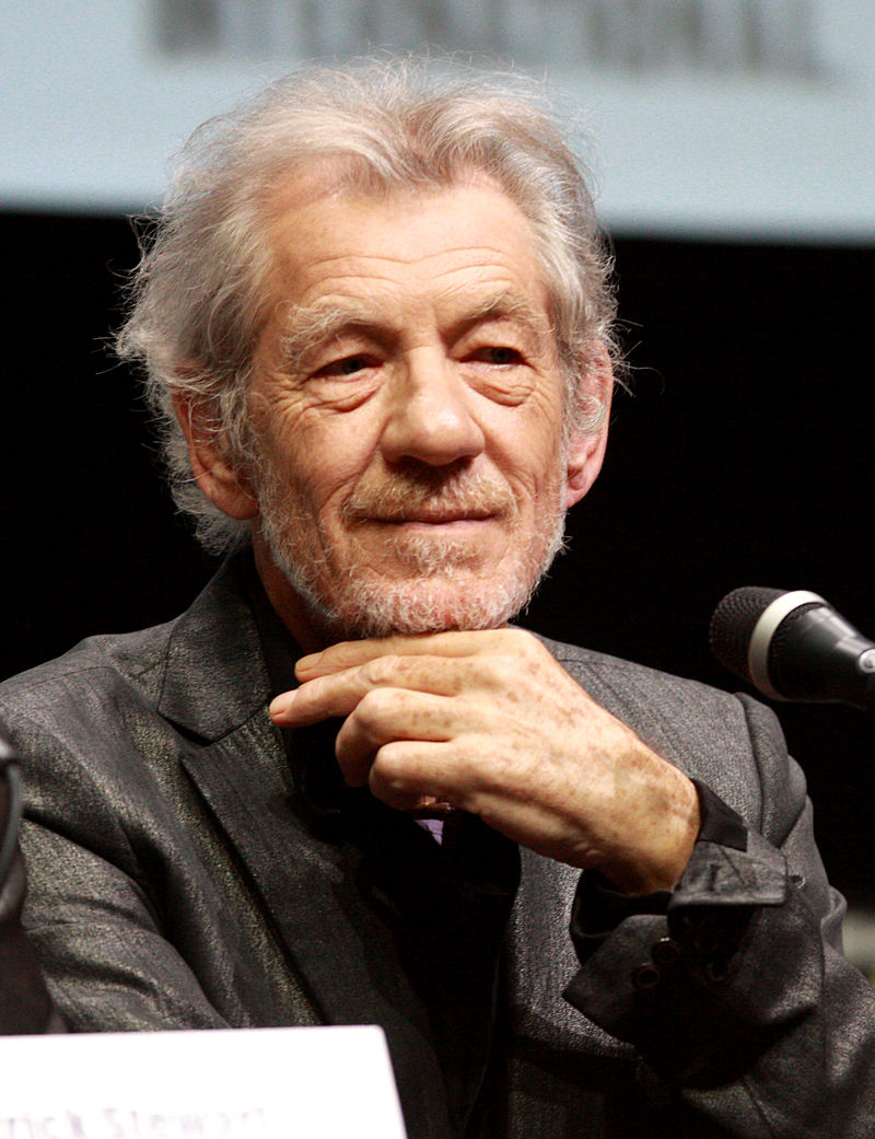 life partner: Ian McKellen