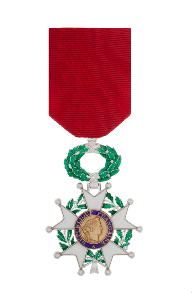 Chevalier of the Legion d’Honneur, 1939