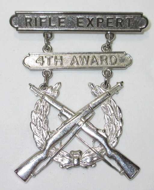 Rifle Expert Badge