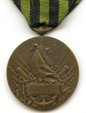 Commemorative medal of the 1870–1871 War