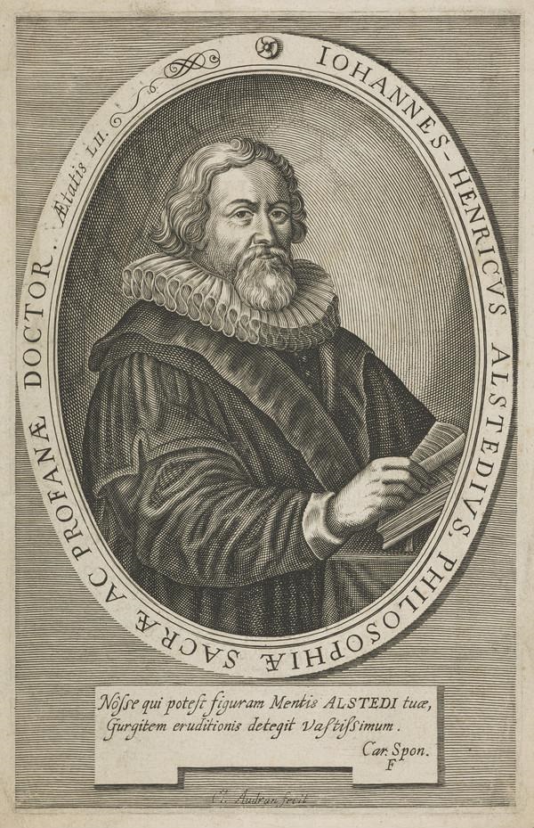 teacher: Johann Alsted