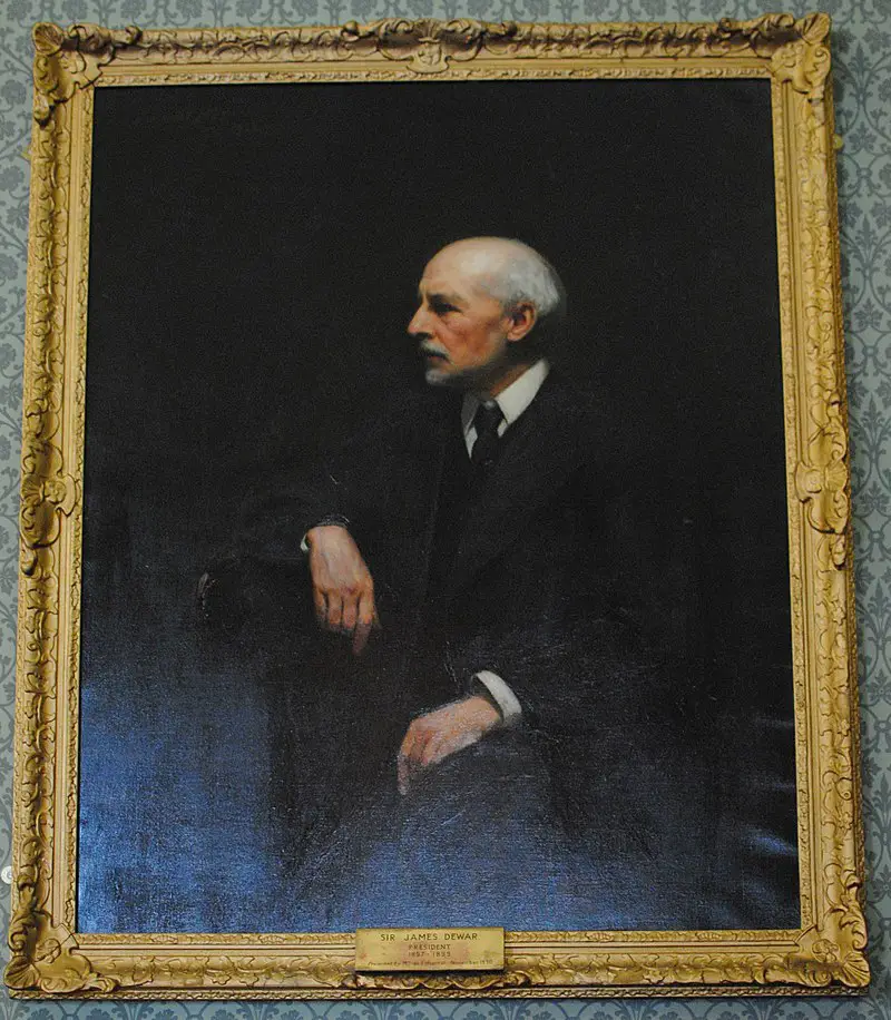 Career period of James Dewar in career