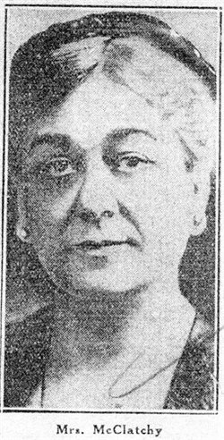 Wife: Ella Kelly McClatchy 