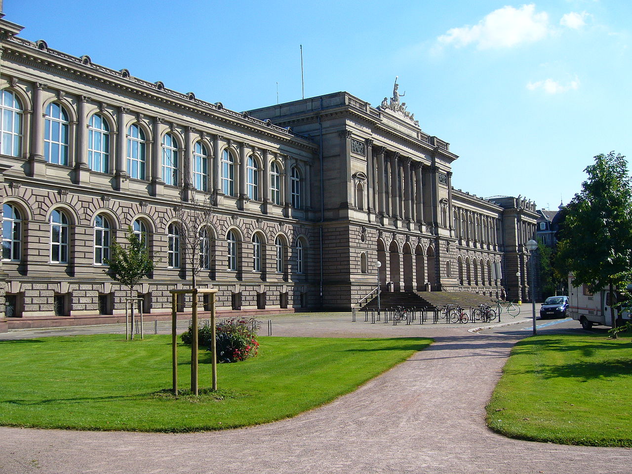 Education period of Hippolyte Bernheim in University of Strasbourg