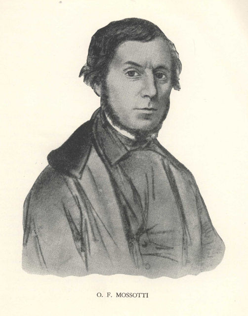 teacher: Ottaviano-Fabrizio Mossotti
